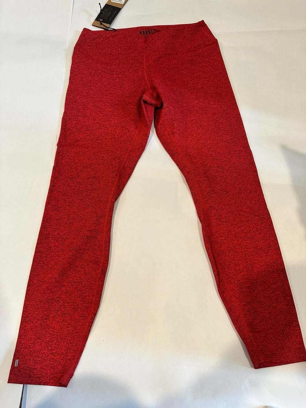Nobull Women's Red Heather Tight Leggings Size L